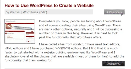 More Tag WordPress More Tag