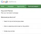 Keyword research tool