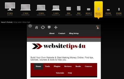 Responsive Logo for Mobile Devices