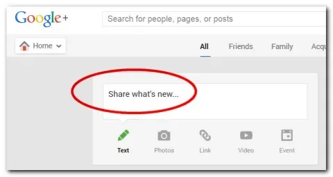 Google+ Account