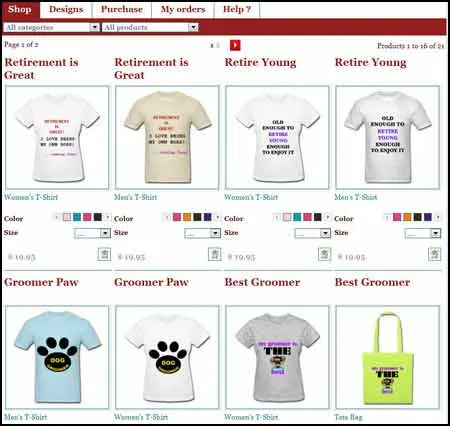 Make money with SpreadShirt