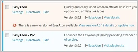 EasyAzon Updates