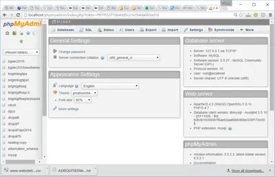 phpMyAdmin