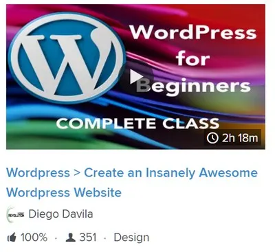 Course: WordPress for Beinners