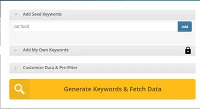 Seed keywords in Long Tail Pro