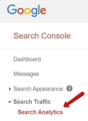 Google Webmaster Tools Search Analytics